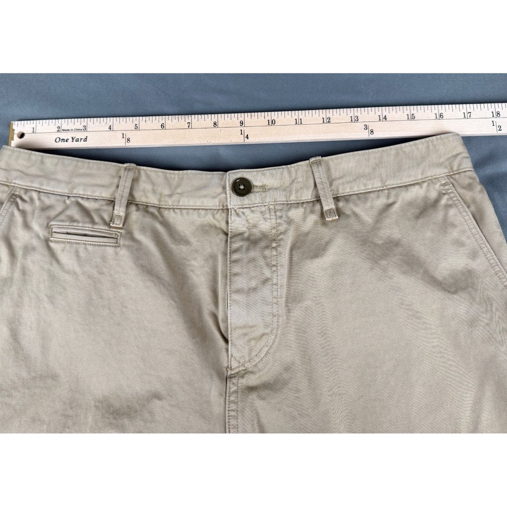 Burberry Brit Men's 36x32 Khaki Chino Pants Classic Fit Cotton Casual Preppy - Picture 6 of 7